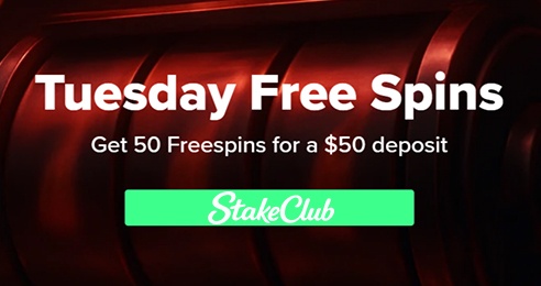 Stake Club Casino Tuesday Reload Bonus