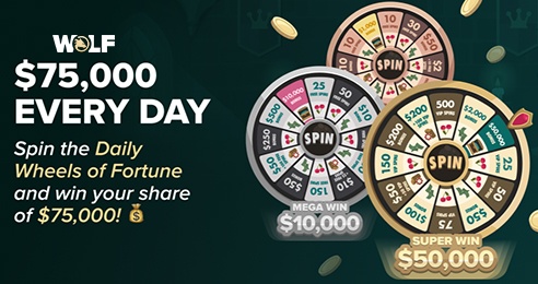Wolf.io Casino Wheel of Fortune
