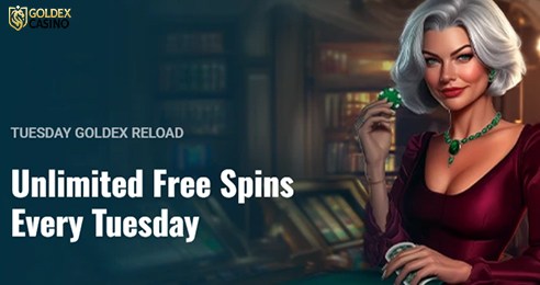 Goldex Casino Tuesday Reload Bonus