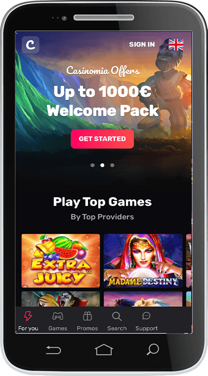 Casinomia Mobile Casino