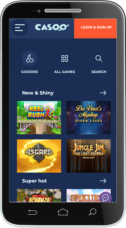 Casoo Mobile Casino