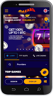 Dazard Mobile Casino