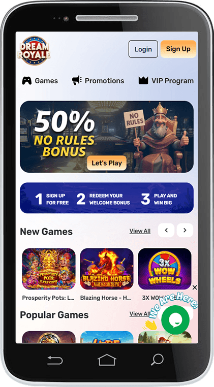 Dream Royale Mobile Casino