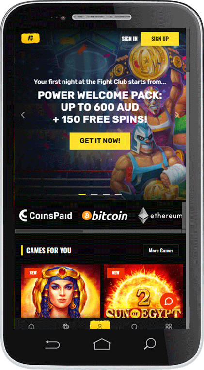 Fight Club Mobile Casino