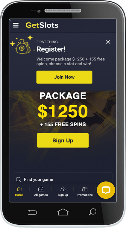 GetSlots Mobile Casino