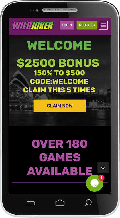 Wild Joker Casino on Mobile