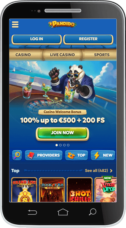 Pandido Mobile Casino