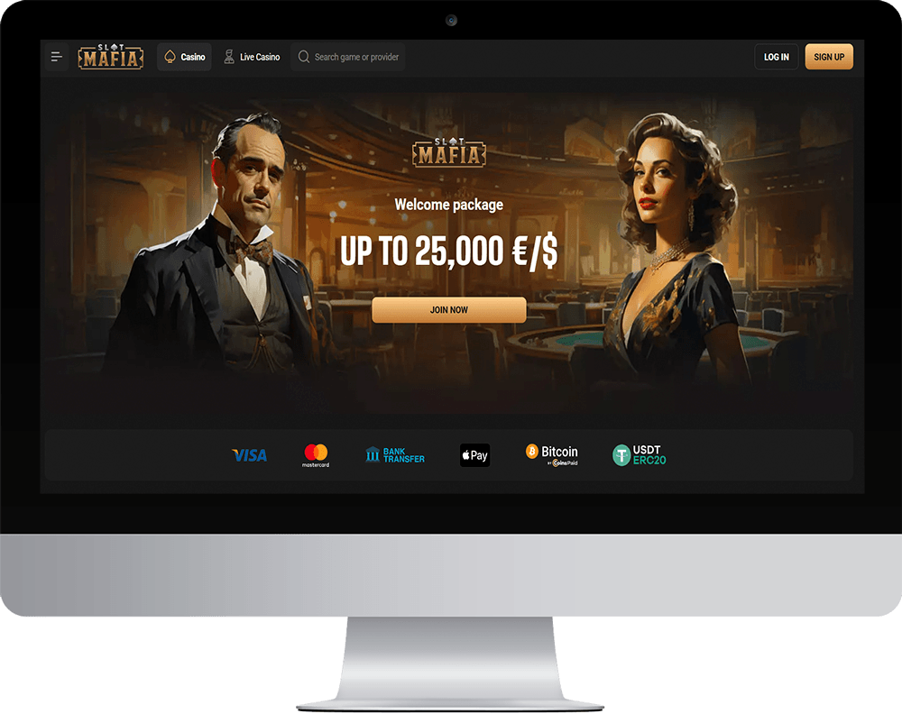 Slot Mafia Casino on desktop