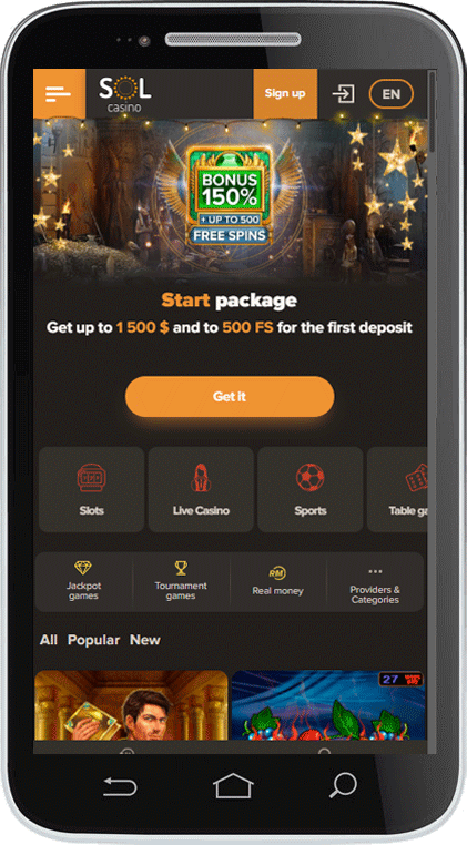 Sol Mobile Casino